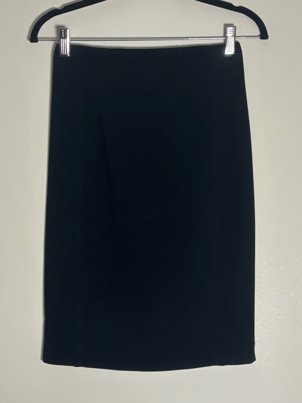 Babaton Black Pencil‎ Skirt Size 2 Japanese Fabric Triacetate Blend